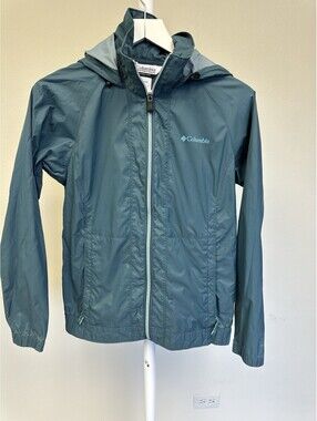 Columbia Windbreaker Jacket Sz S Womens